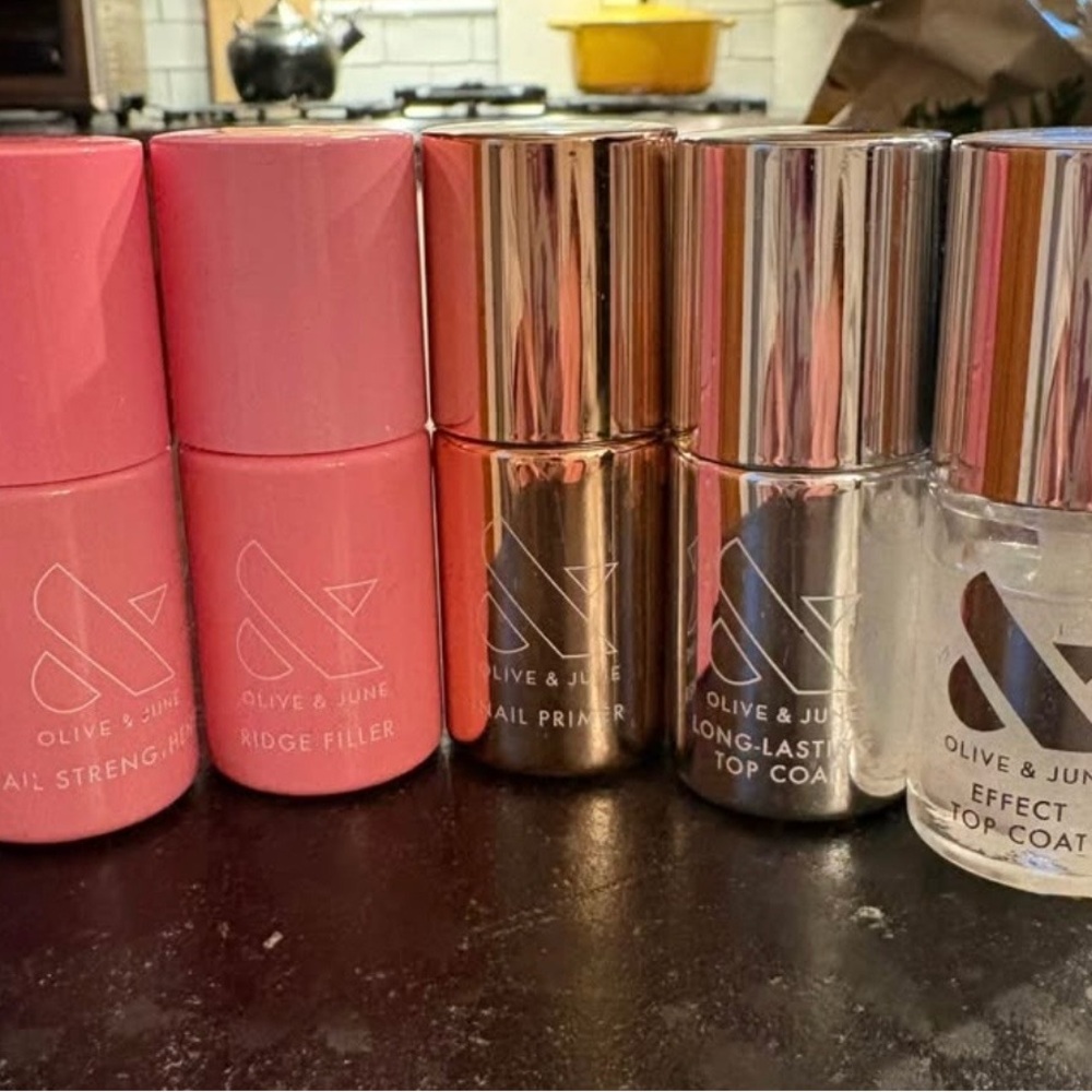 Olive and June Nail Care System Lot of 11 bottles Retail value over $100
